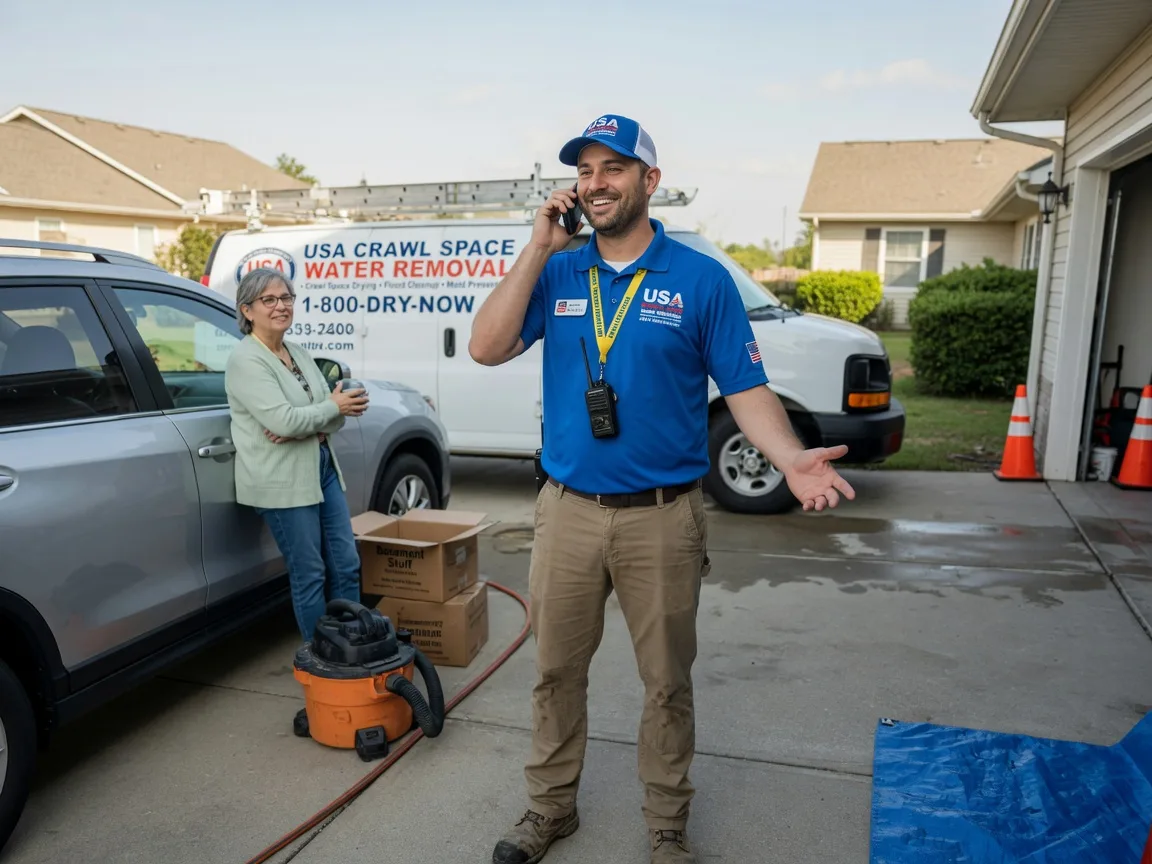 Crawl Space Water Removal Bucks, AL FAQs